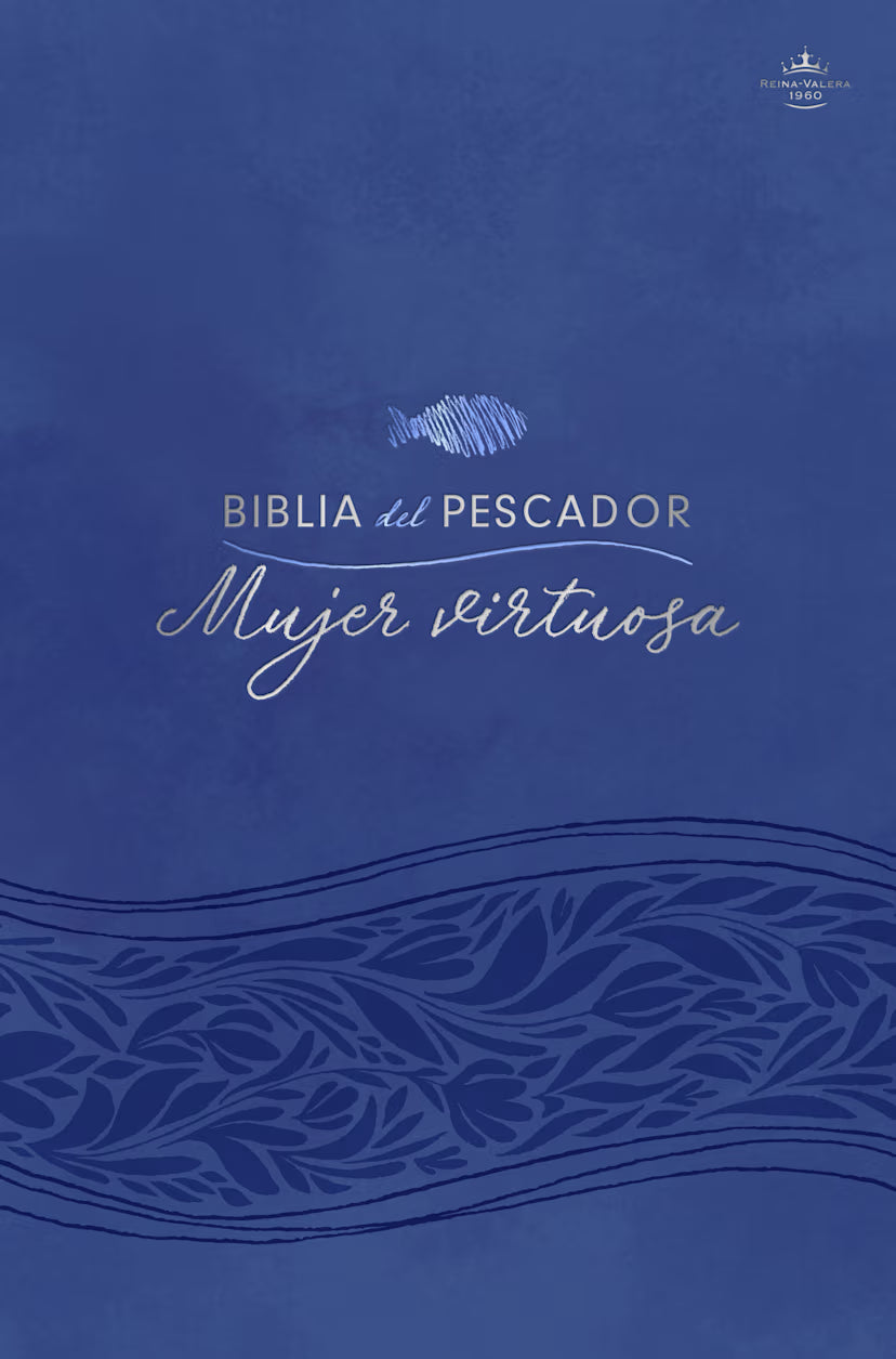 RVR 1960 Biblia del pescador, Mujer virtuosa, multicolor, tapa dura