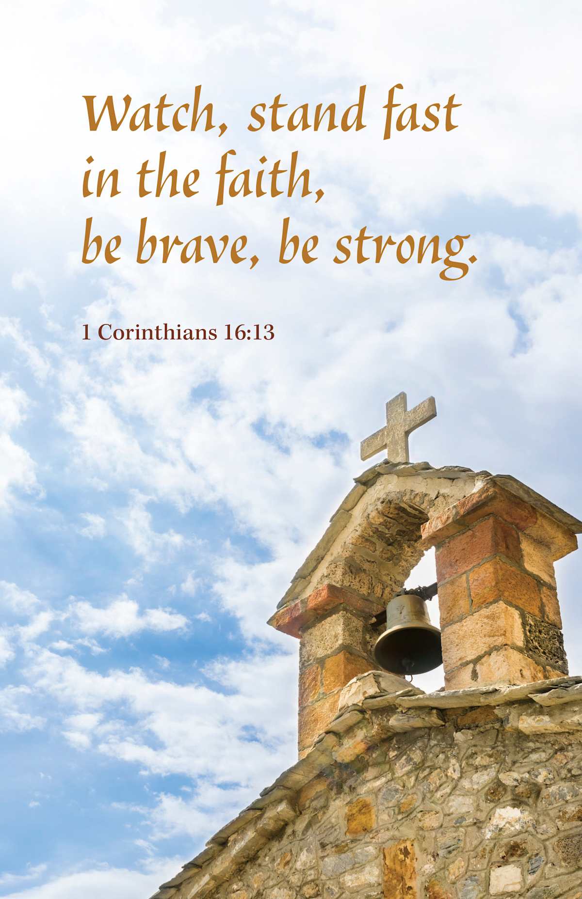 General Worship Bulletin: Watch (Package of 100): 1 Corinthians 16:13 (NKJV) by Broadman and Holman