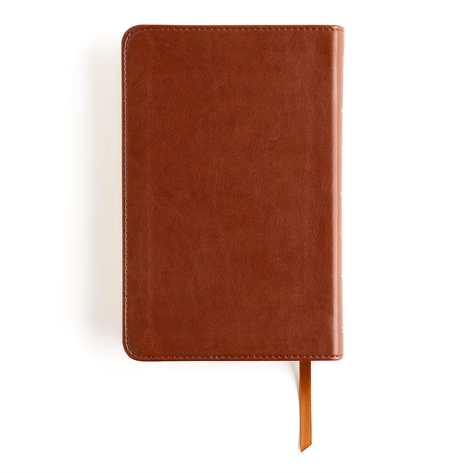 CSB In His Grip Golfer's Bible, Brown LeatherTouch  - Single or Case Quantity
