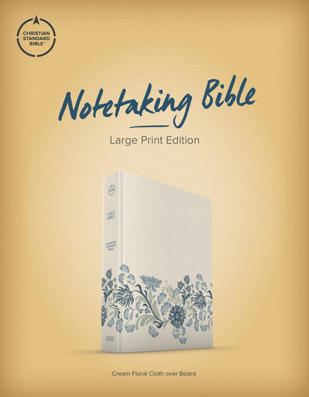 Notetaking Bible (CSB) - Large Print Edition by Broadman and Holman, product view 4