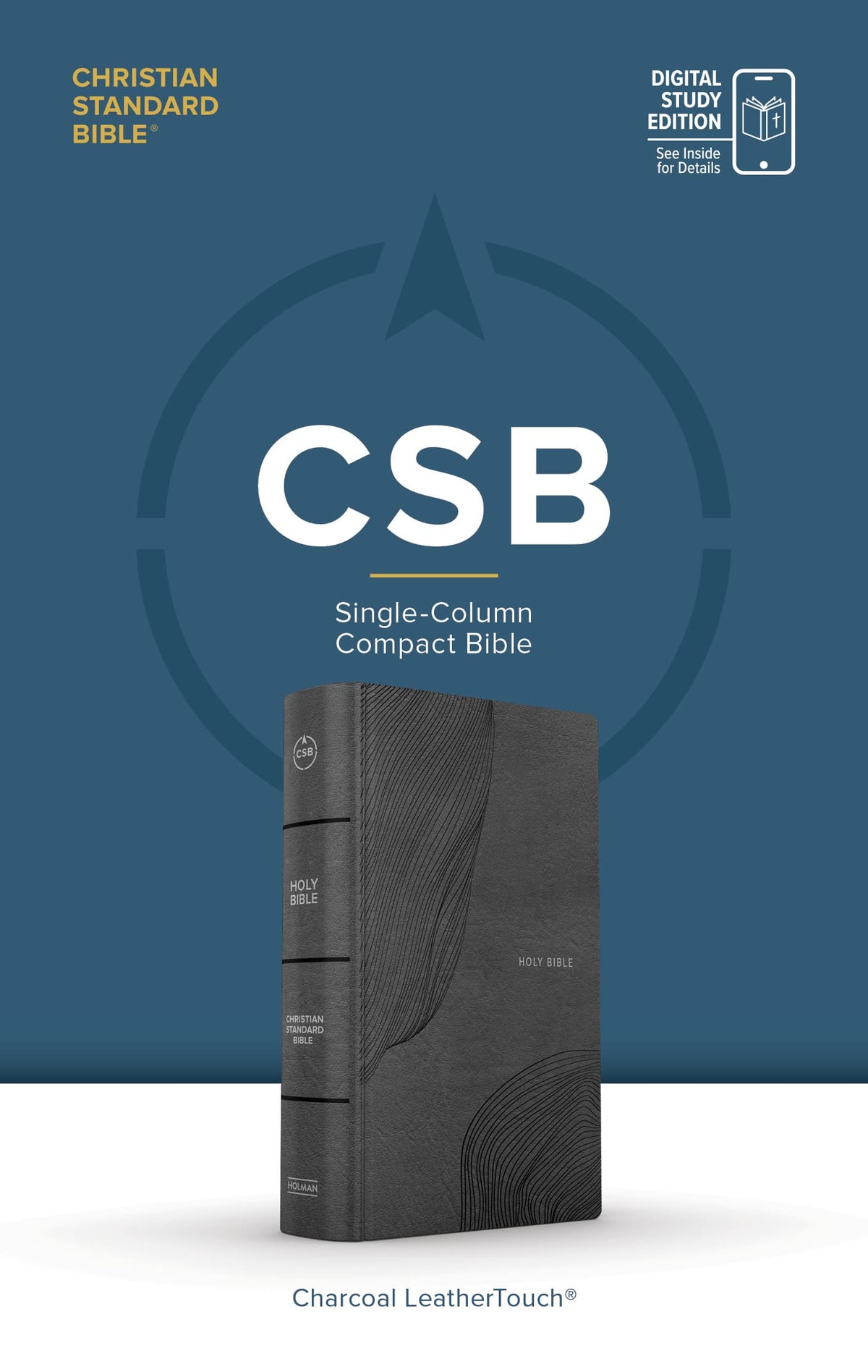 Single-Column Compact Bible (CSB) - Digital Study Edition by Broadman and Holman, product view 3