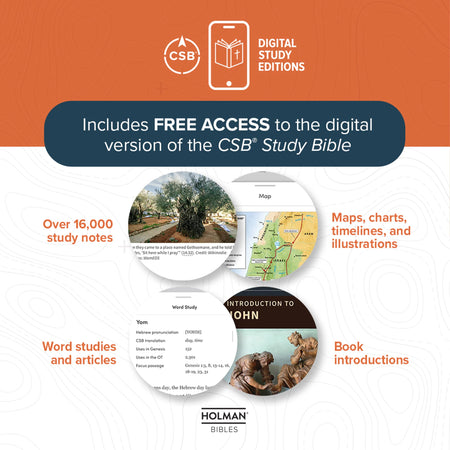 Single-Column Compact Bible (CSB) - Digital Study Edition by Broadman and Holman, product view 7