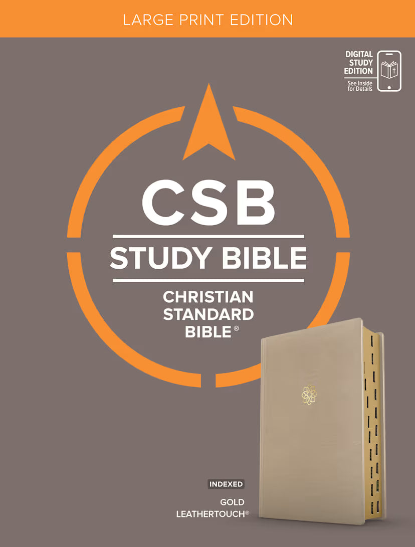 CSB Study Bible, Large Print, Digital Study Edition