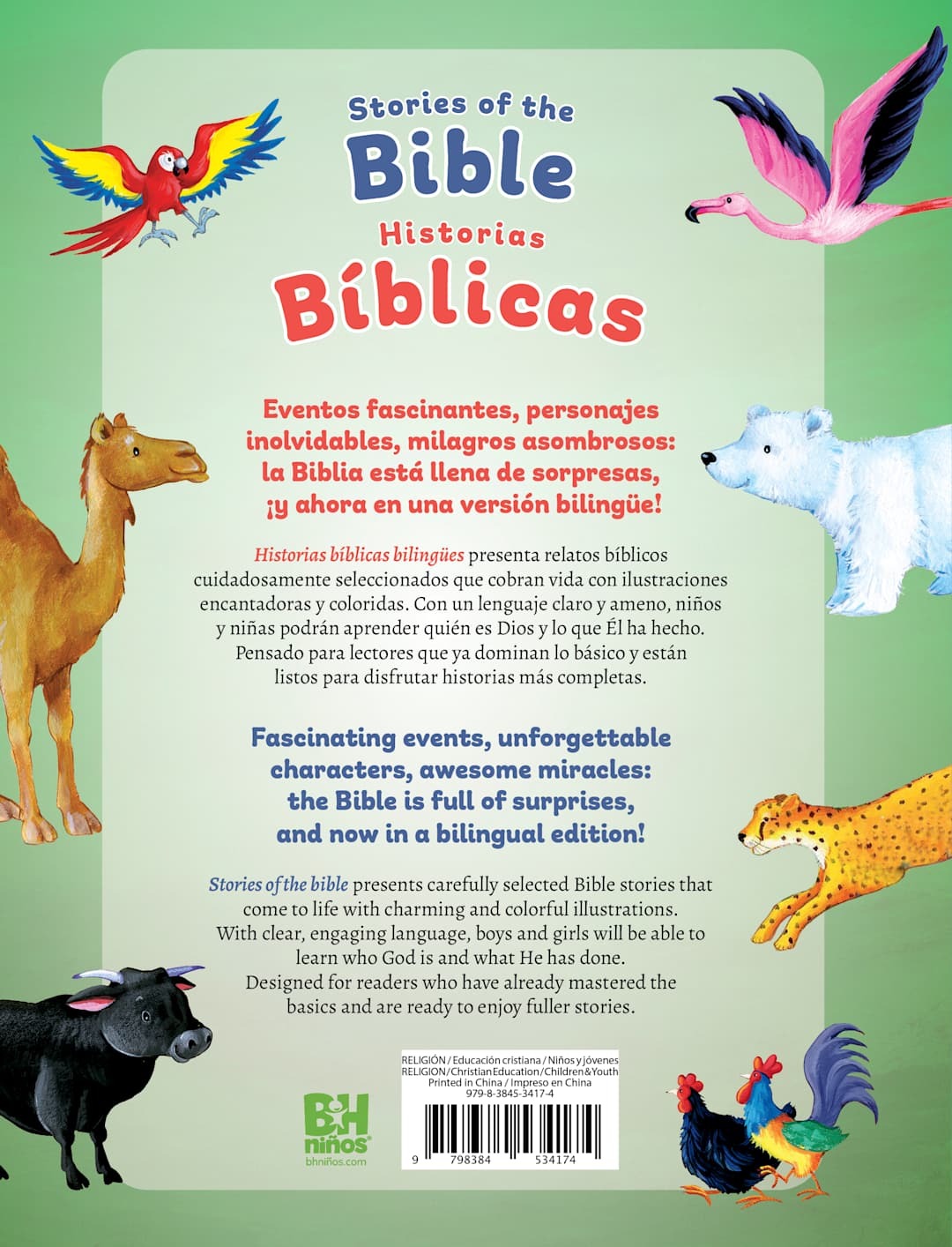 Historias bíblicas bilingües by Broadman and Holman, product view 2