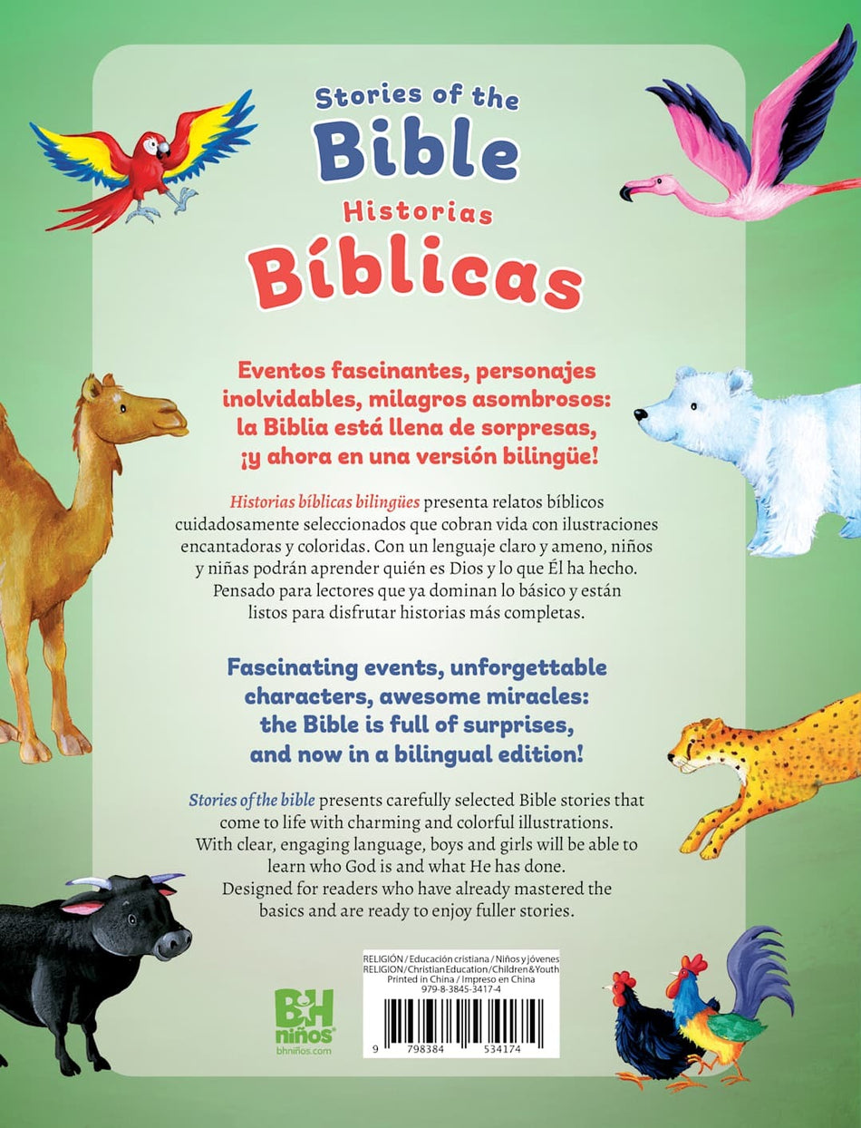 Historias bíblicas bilingües by Broadman and Holman, product view 2