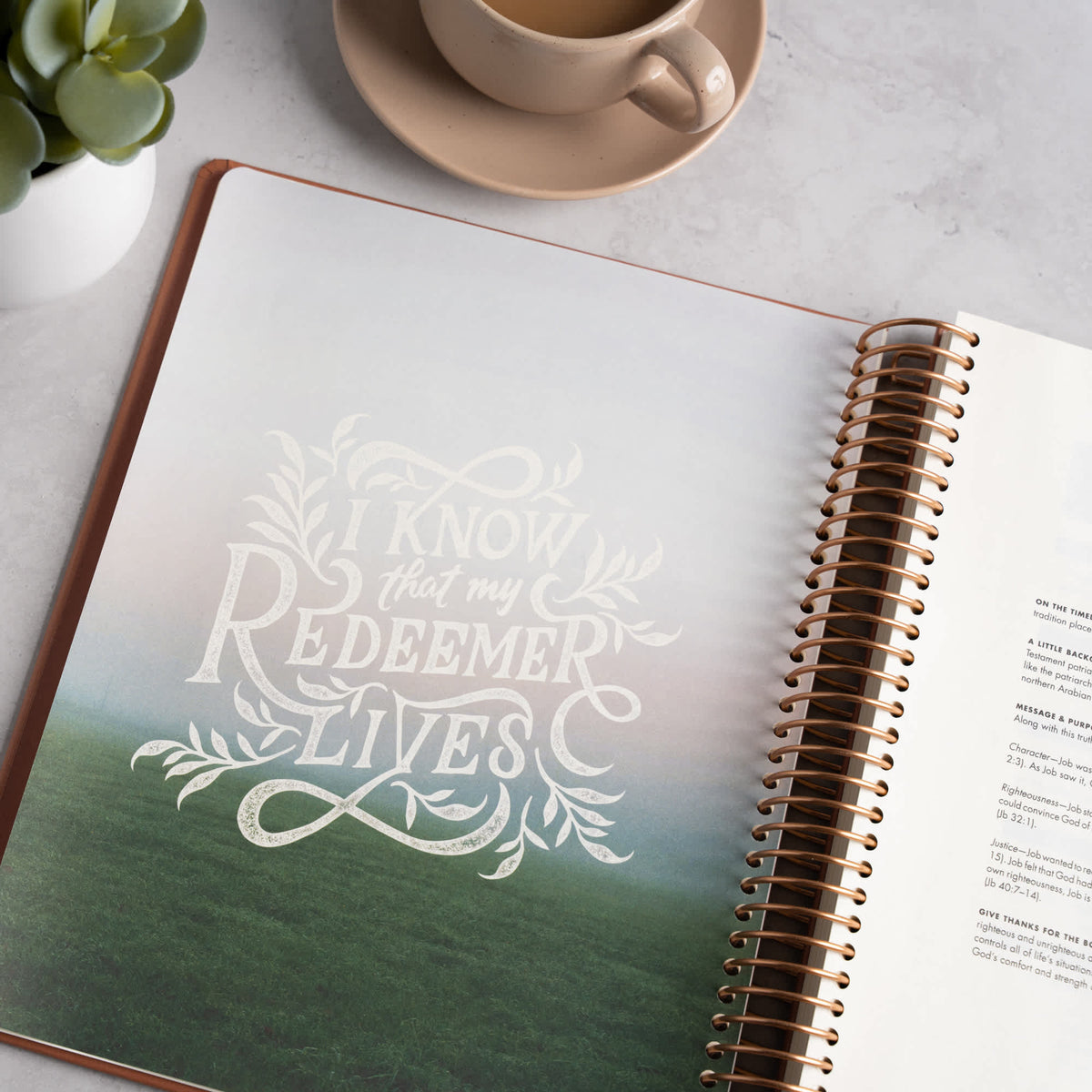 She Reads Truth Spiral Bound Notetaking Bible (CSB) - Wisdom & Poetry - Hardcover by Broadman and Holman, product view 5