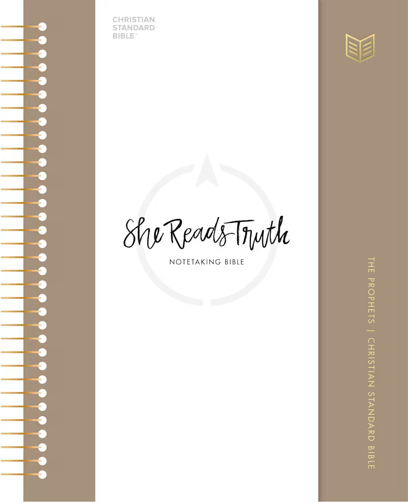 CSB She Reads Truth Spiral Bound Notetaking Bible, Prophets, Hardcover