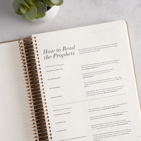 CSB She Reads Truth Spiral Bound Notetaking Bible, Prophets, Hardcover by Broadman and Holman, product view 5