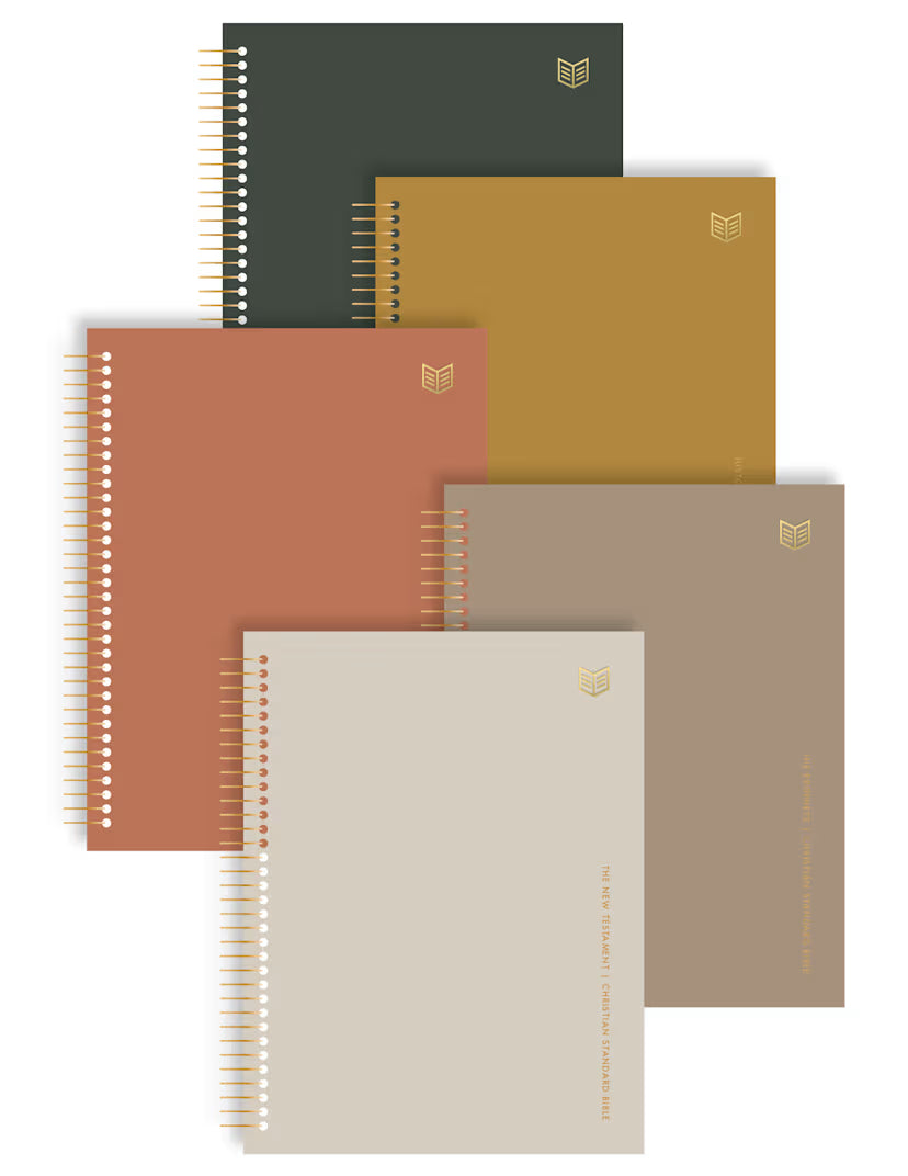 CSB She Reads Truth Spiral Bound Notetaking Bible, Five-Volume Set, Hardcover