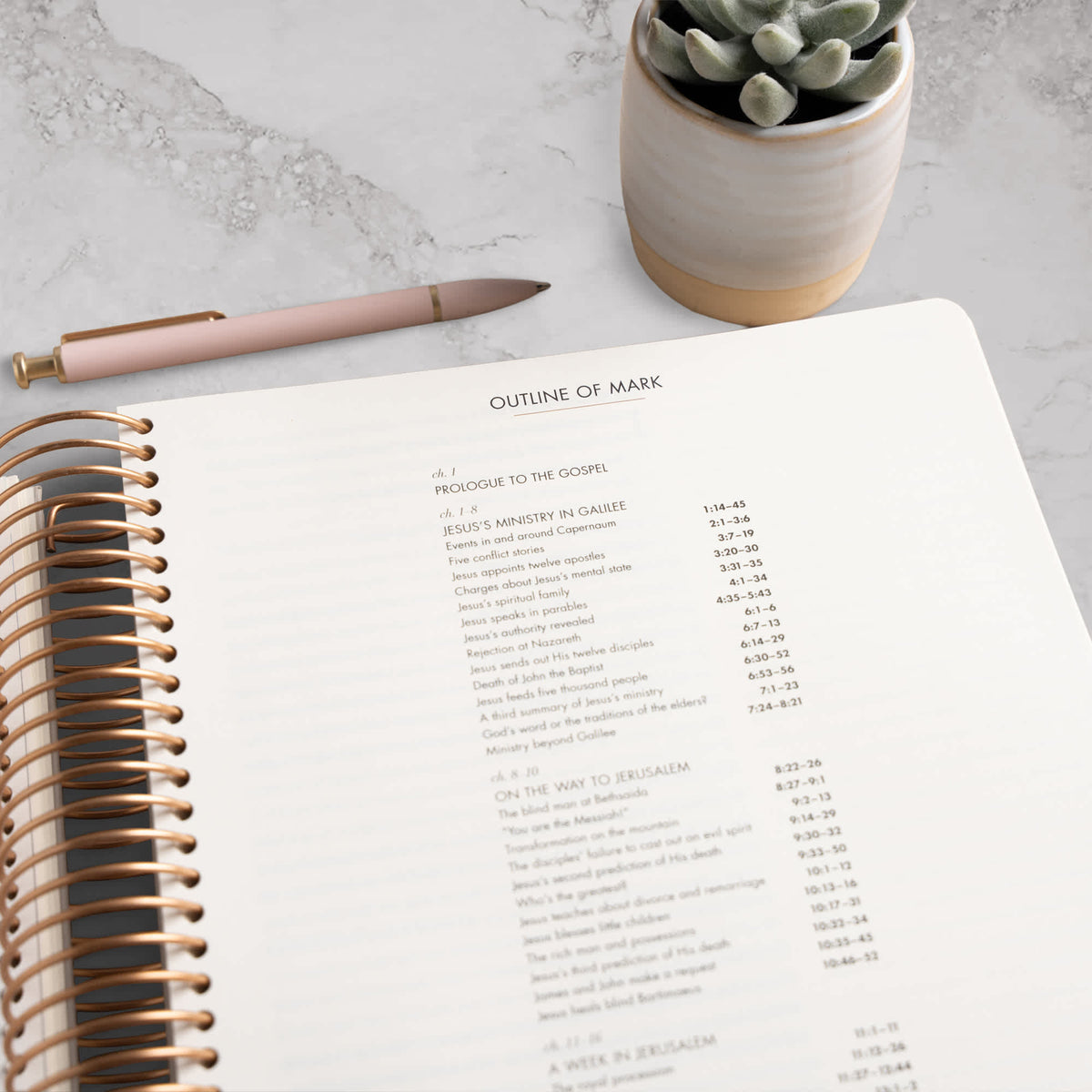 She Reads Truth Spiral-Bound Notetaking Bible (CSB) - Five Volume Set - Hardcover by Broadman and Holman, product view 7