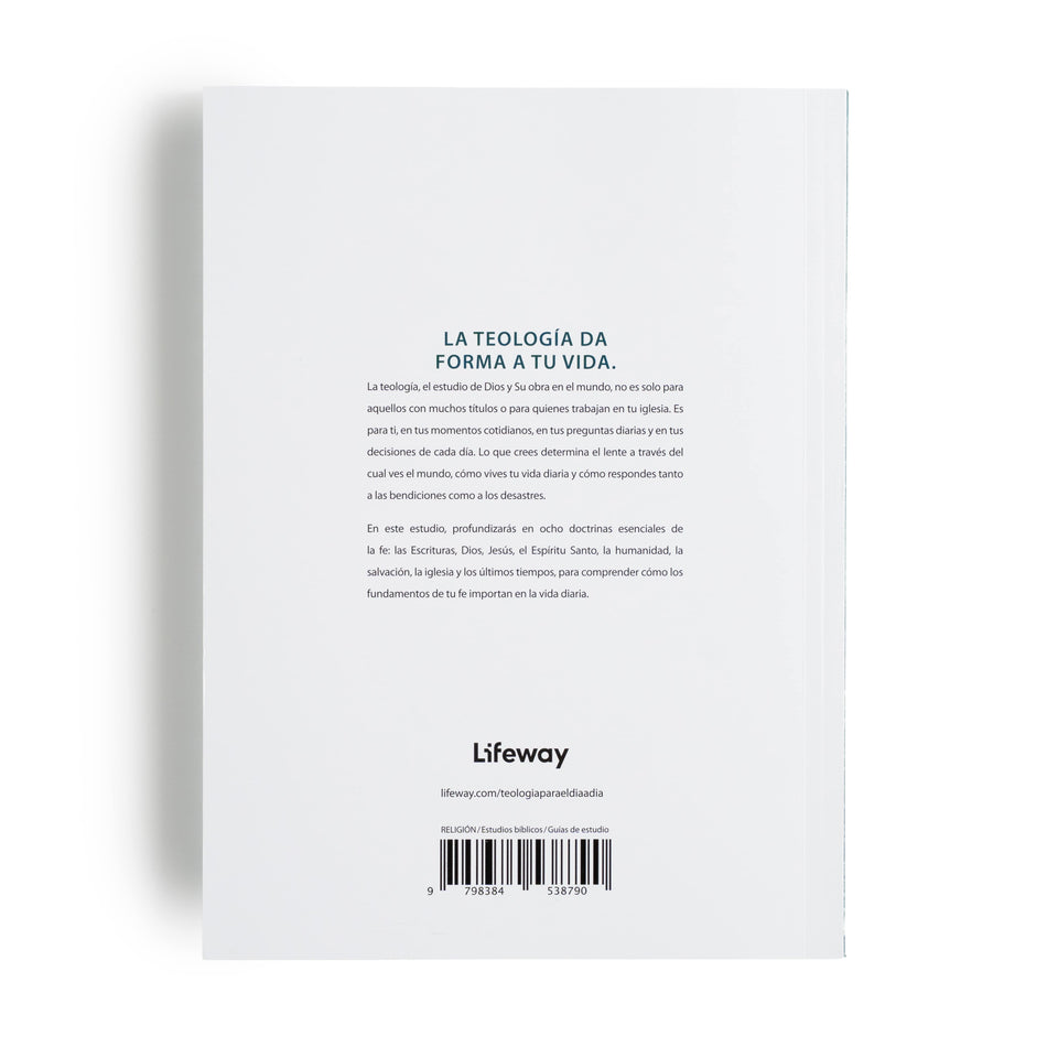Teología para el día a día - Estudio bíblico: Lo que crees importa by Broadman and Holman, product view 2