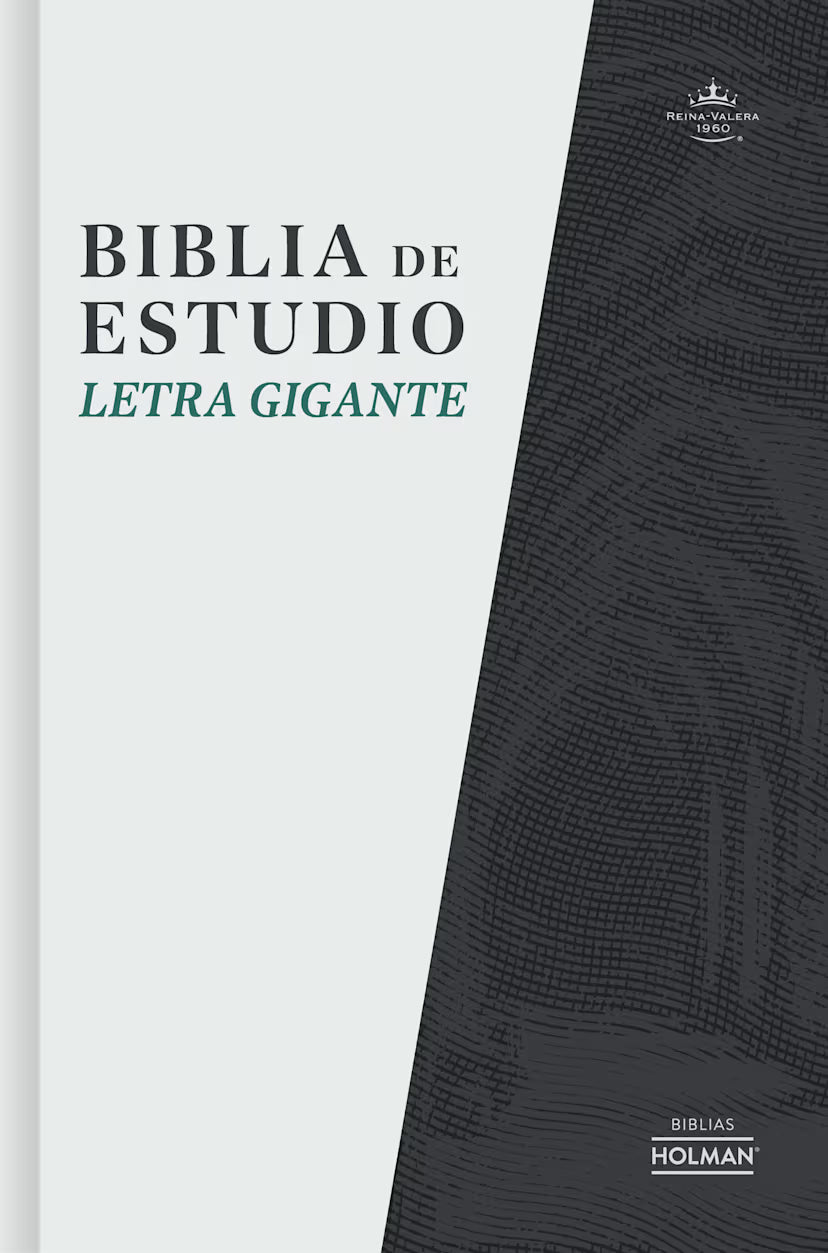 RVR 1960 Biblia de estudio de letra gigante, tapa dura