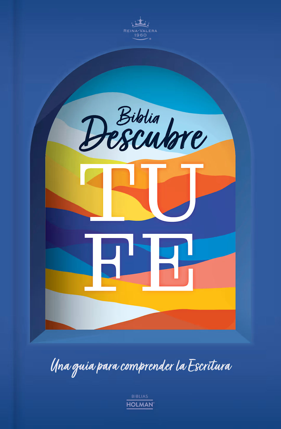 1960 Biblia Descubre tu fe, (RVR) azul, tapa dura