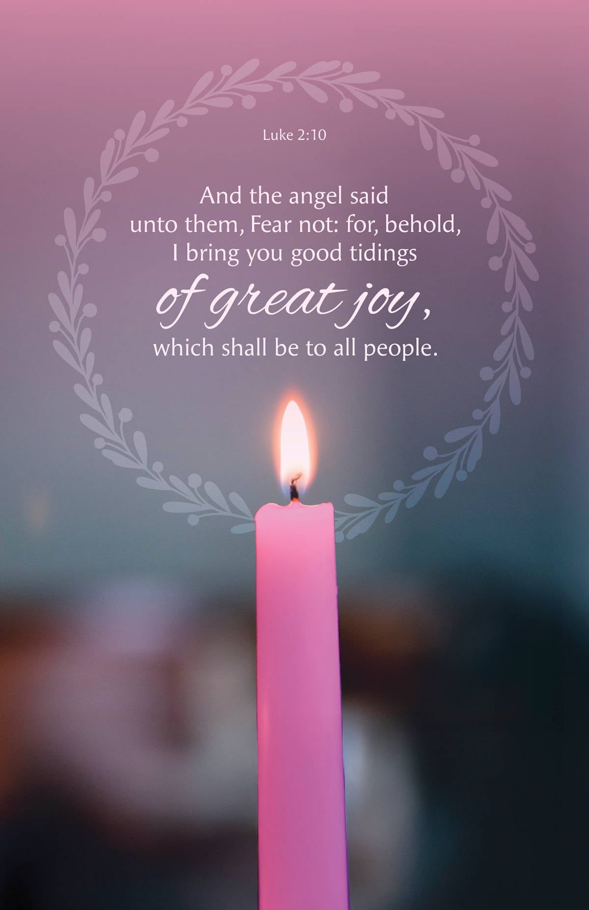 Advent Bulletin: Joy (Package of 100): Luke 2:10 (KJV) by Broadman and Holman
