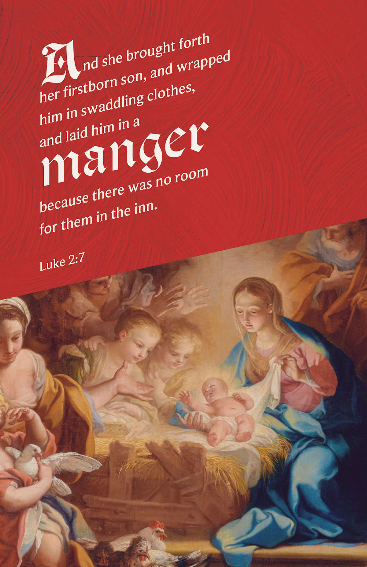 Christmas Bulletin: In the Inn (Package of 100): Luke 2:7 (KJV) by Broadman and Holman