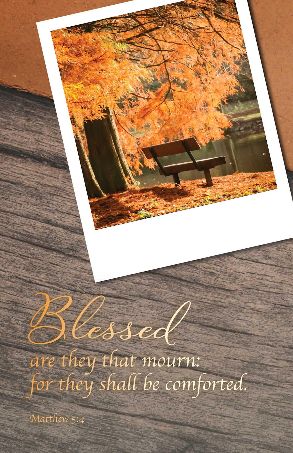 Funeral Bulletin: They Shall (Package of 100): Matthew 5:4 (KJV) by Broadman and Holman
