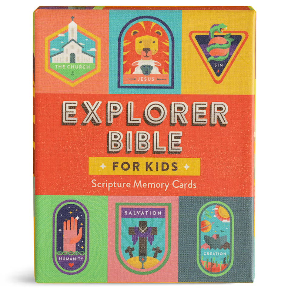 CSB Explorer Bible for Kids Scripture Memory Cards- Single or Case Quantity