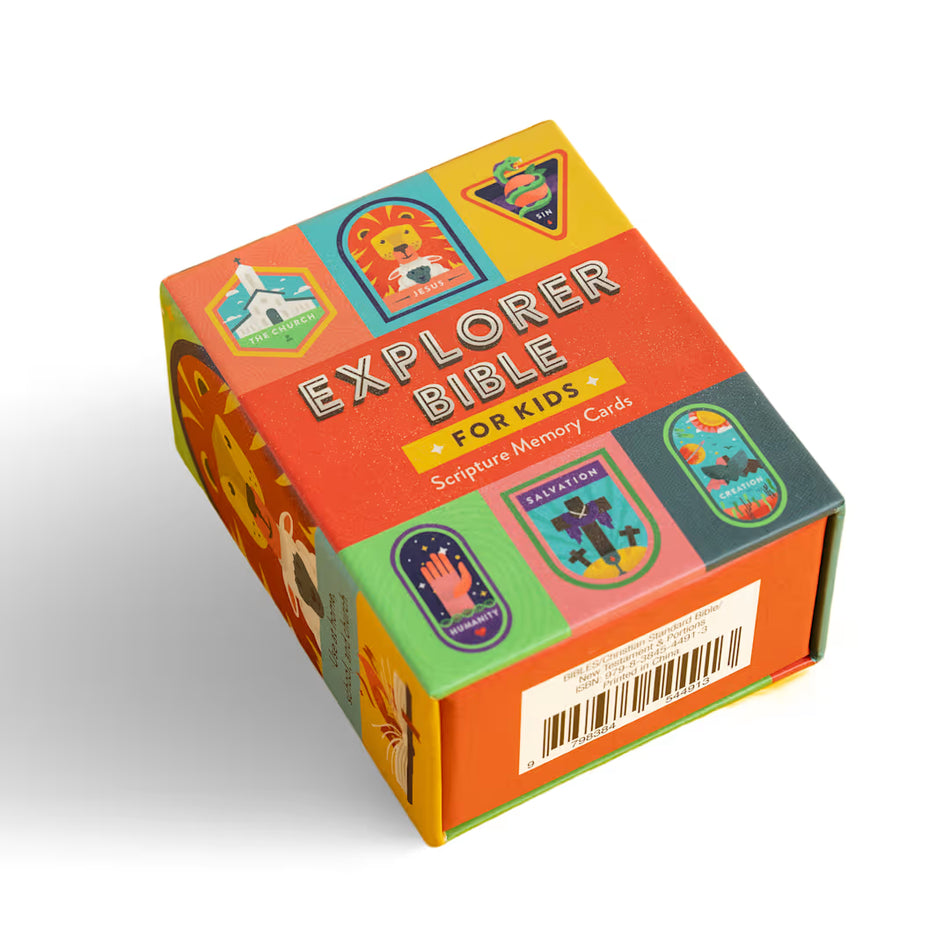 CSB Explorer Bible for Kids Scripture Memory Cards- Single or Case Quantity