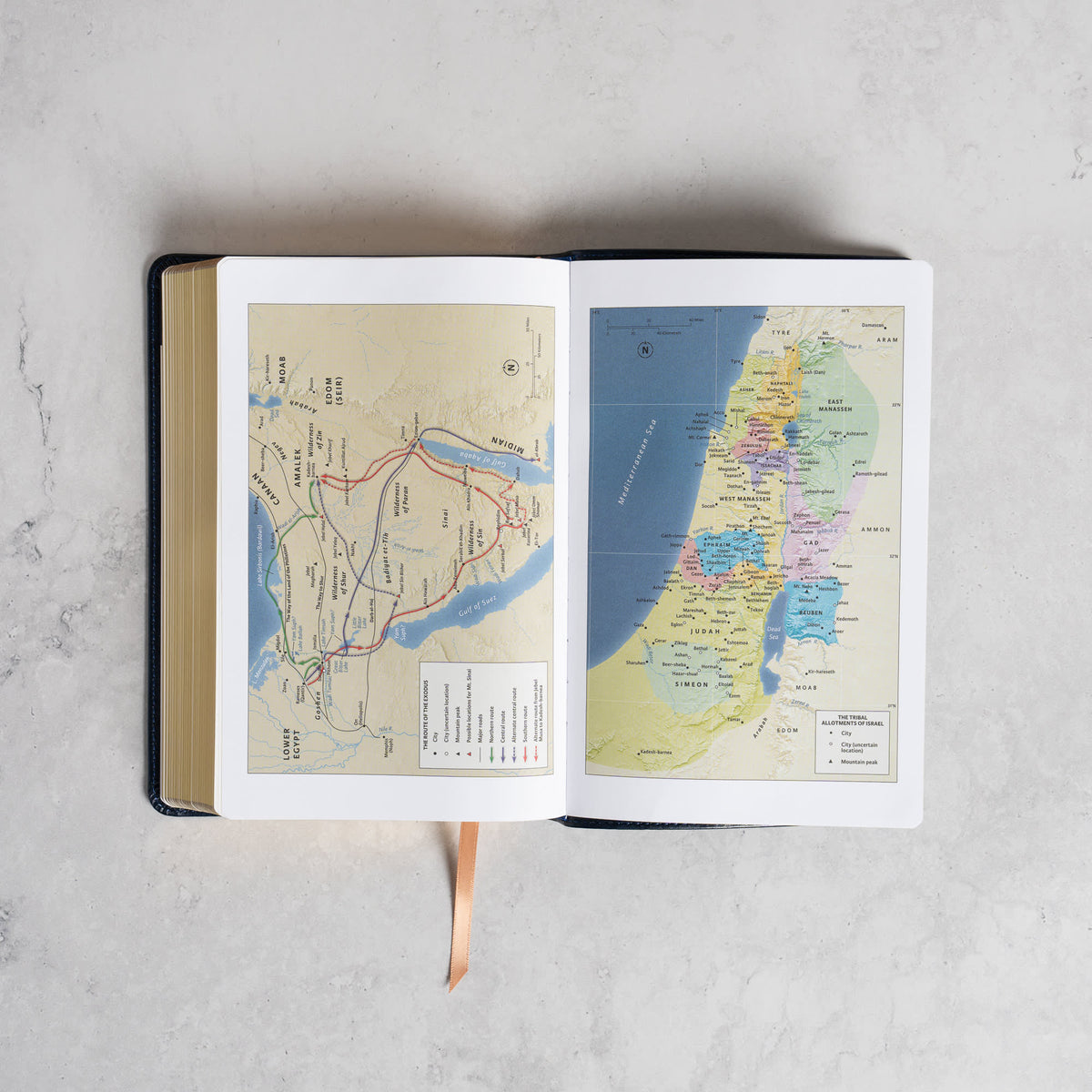 The Athlete's Bible (CSB) - Navy LeatherTouch by Broadman and Holman, product view 7