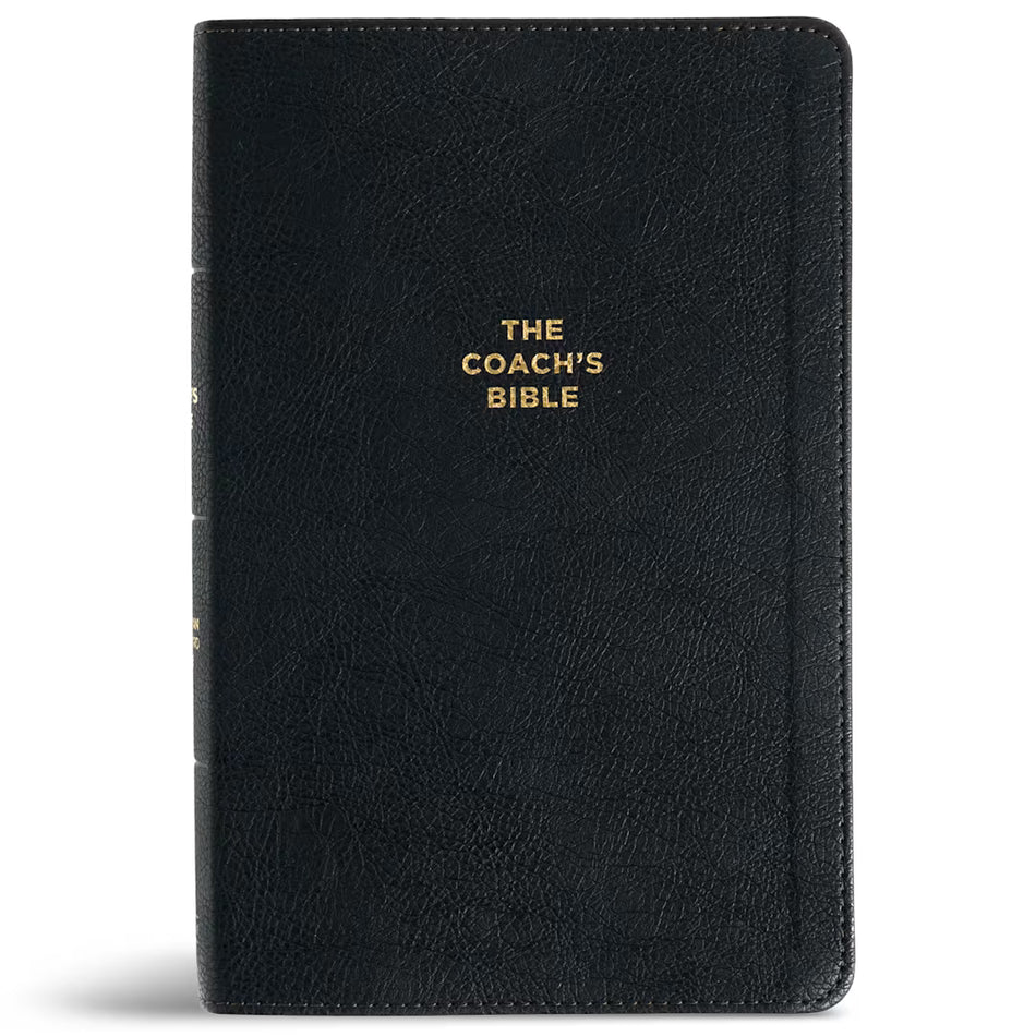 Coach's Bible (CSB) - Black LeatherTouch