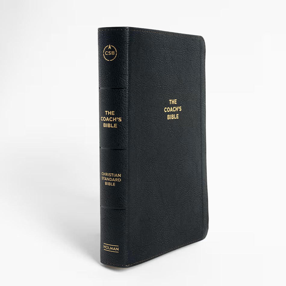 Coach's Bible (CSB) - Black LeatherTouch