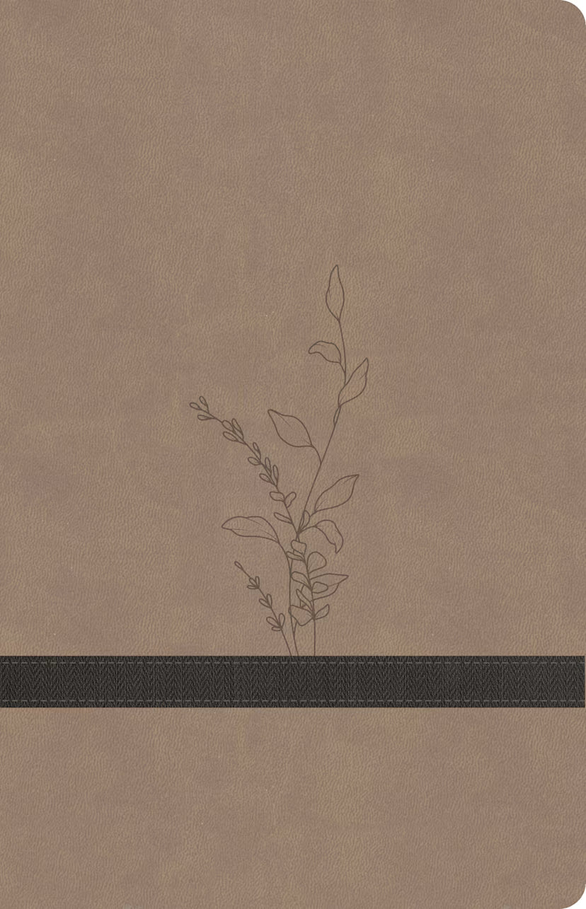 KJV Large Print Personal Size Reference Bible, Earthen SuedeSoft LeatherTouch, Indexed