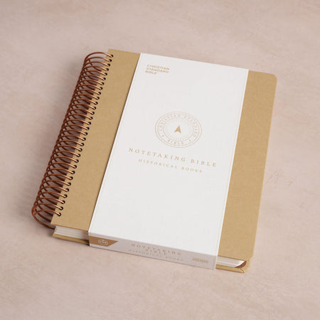 Spiral-Bound Notetaking Bible (CSB) - Optimal Type - Historical Books by Broadman and Holman, product view 6