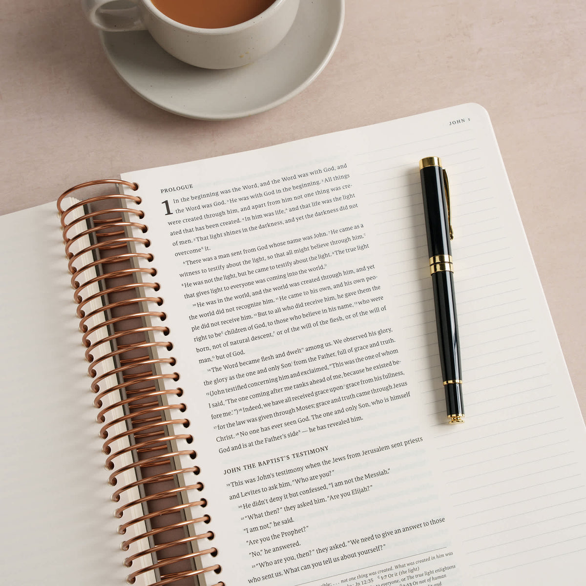 Spiral-Bound Notetaking Bible (CSB) - New Testament by Broadman and Holman, product view 7