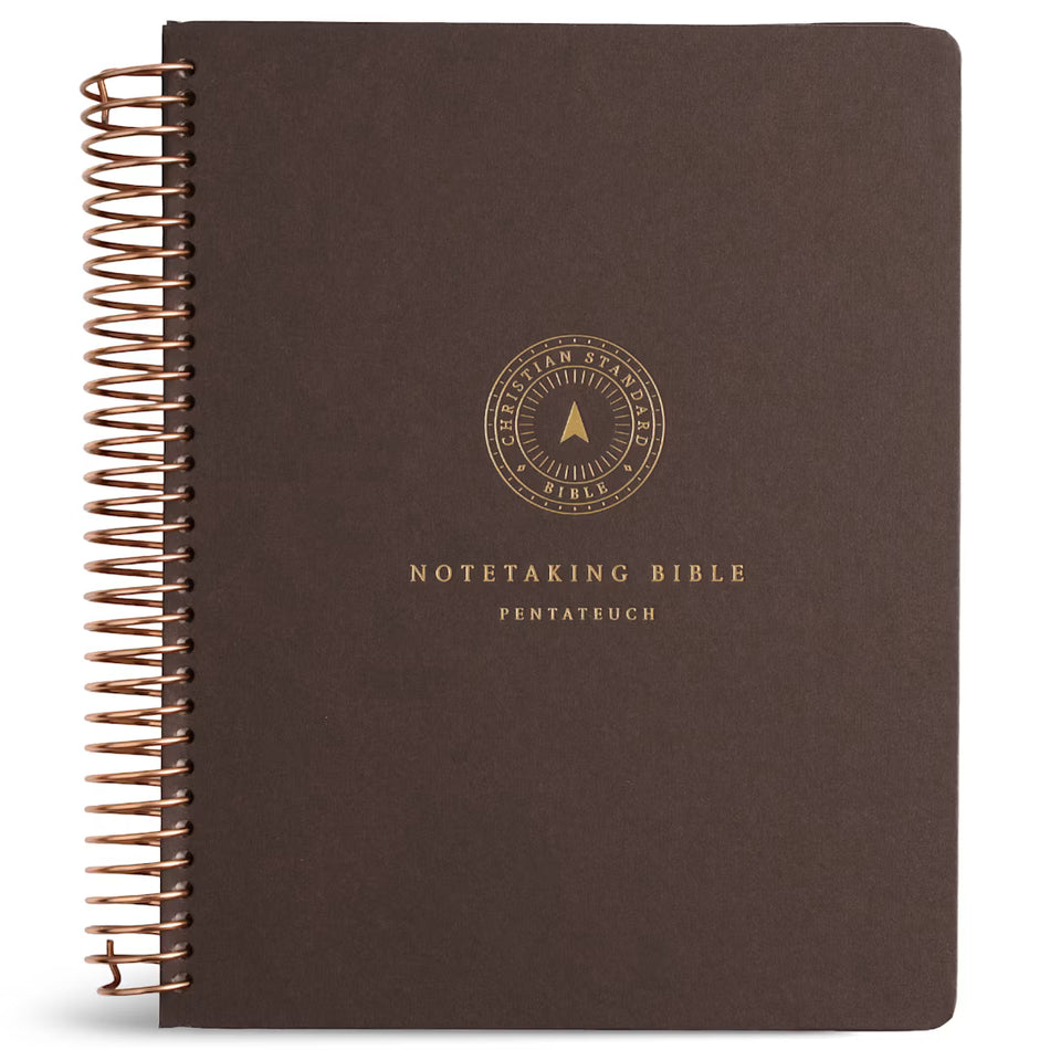 Spiral-Bound Notetaking Bible (CSB) - Pentateuch by Broadman and Holman