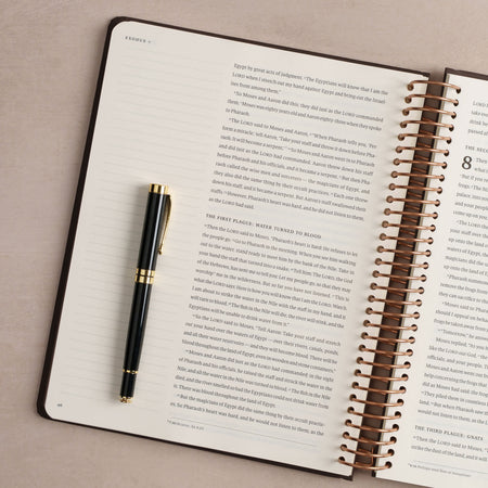 Spiral-Bound Notetaking Bible (CSB) - Pentateuch by Broadman and Holman, product view 6