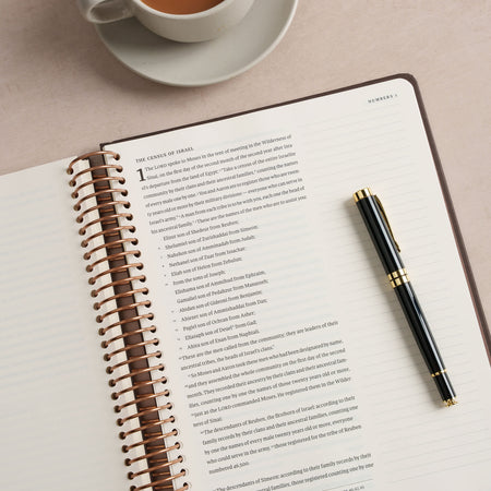 Spiral-Bound Notetaking Bible (CSB) - Pentateuch by Broadman and Holman, product view 7