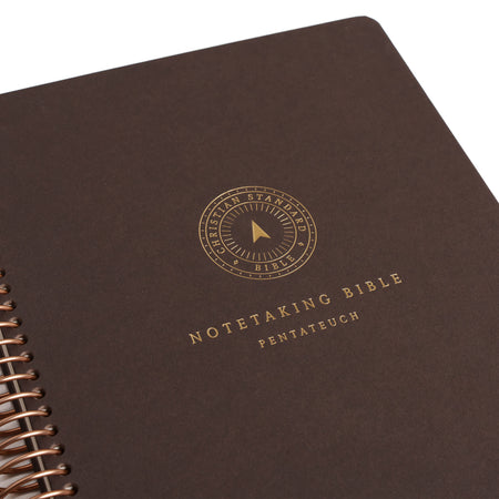 Spiral-Bound Notetaking Bible (CSB) - Pentateuch by Broadman and Holman, product view 8