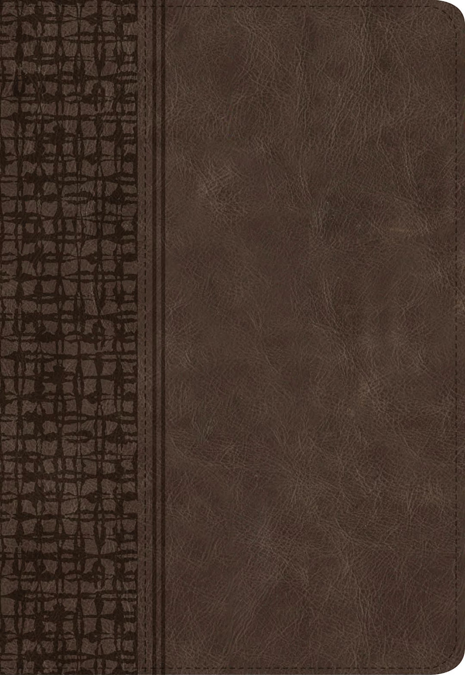 Large Print Compact Reference Bible, (KJV ) Brown LeatherTouch, Zipper Edition