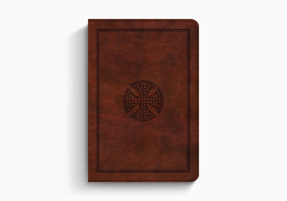 ESV Large Print Compact Bible – Leather by Crossway