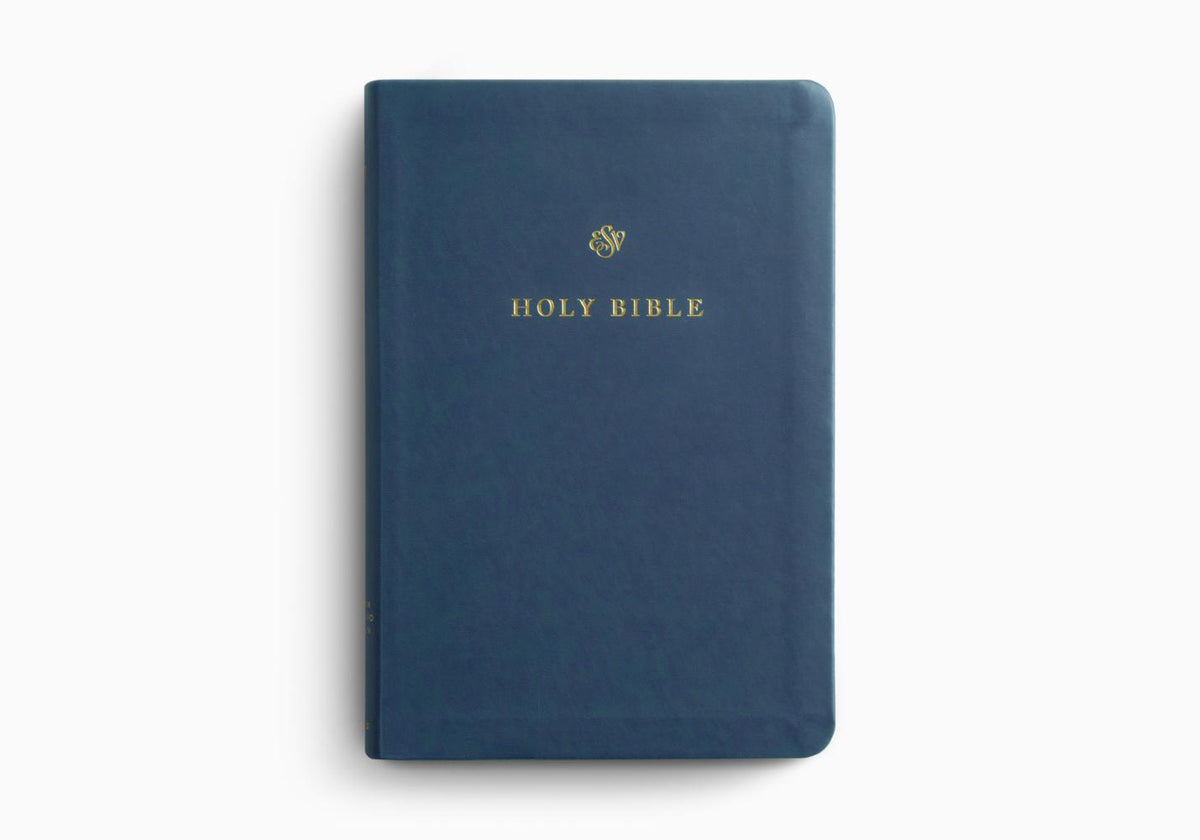 ESV Gift and Award Bible – Imitation Leather (Blue Trutone) by Crossway
