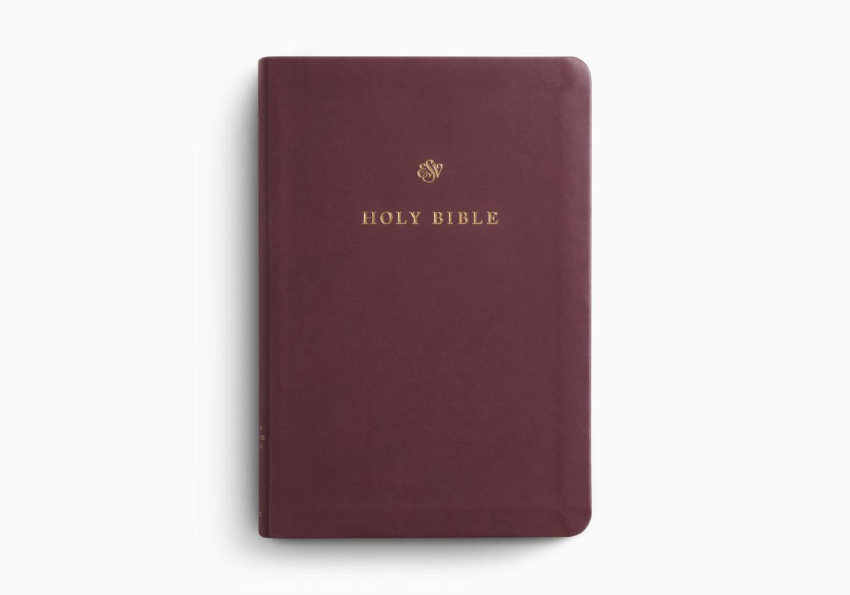 ESV Gift and Award Bible – Imitation Leather (Burgundy Trutone) by Crossway
