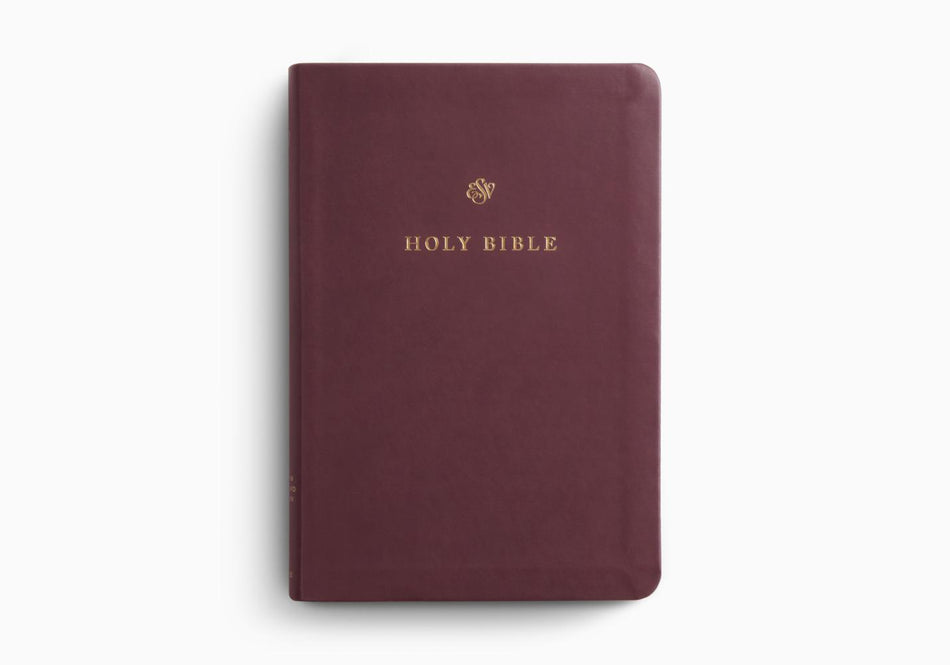 ESV Gift and Award Bible – Imitation Leather (Burgundy Trutone) by Crossway