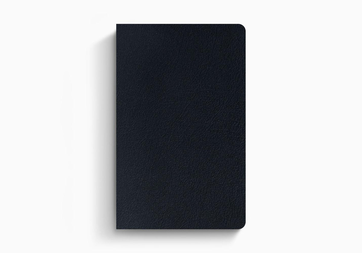 ESV Thinline Bible, Red Letter – Leather (Black Genuine Leather) by Crossway