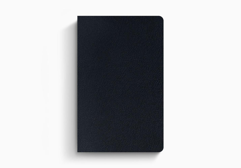 ESV Thinline Bible, Red Letter – Leather (Black Genuine Leather) by Crossway