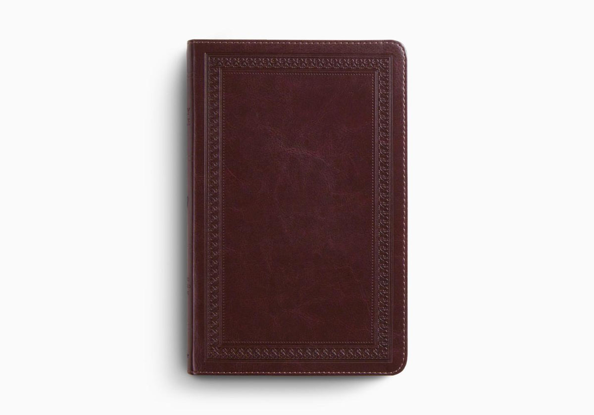 ESV Thinline Bible, Red Letter – Leather (9798874903633) by Crossway