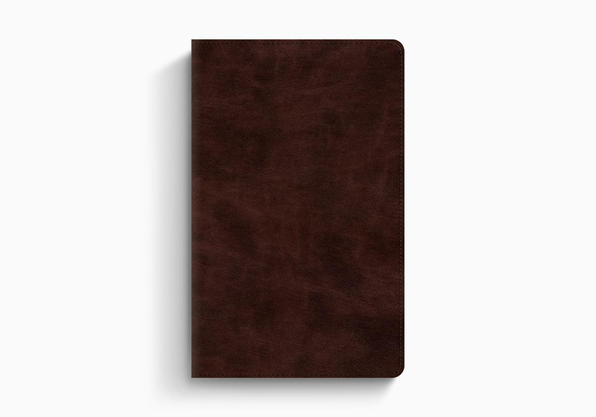 ESV Thinline Bible, Red Letter – Leather by Crossway