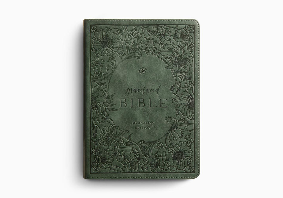 ESV GraceLaced Bible, Journaling Edition (Artwork by Ruth Chou Simons) – Leather by Crossway