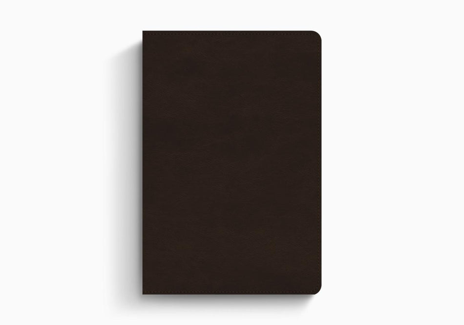 ESV Giant Print Thinline Bible, Red Letter – Leather by Crossway