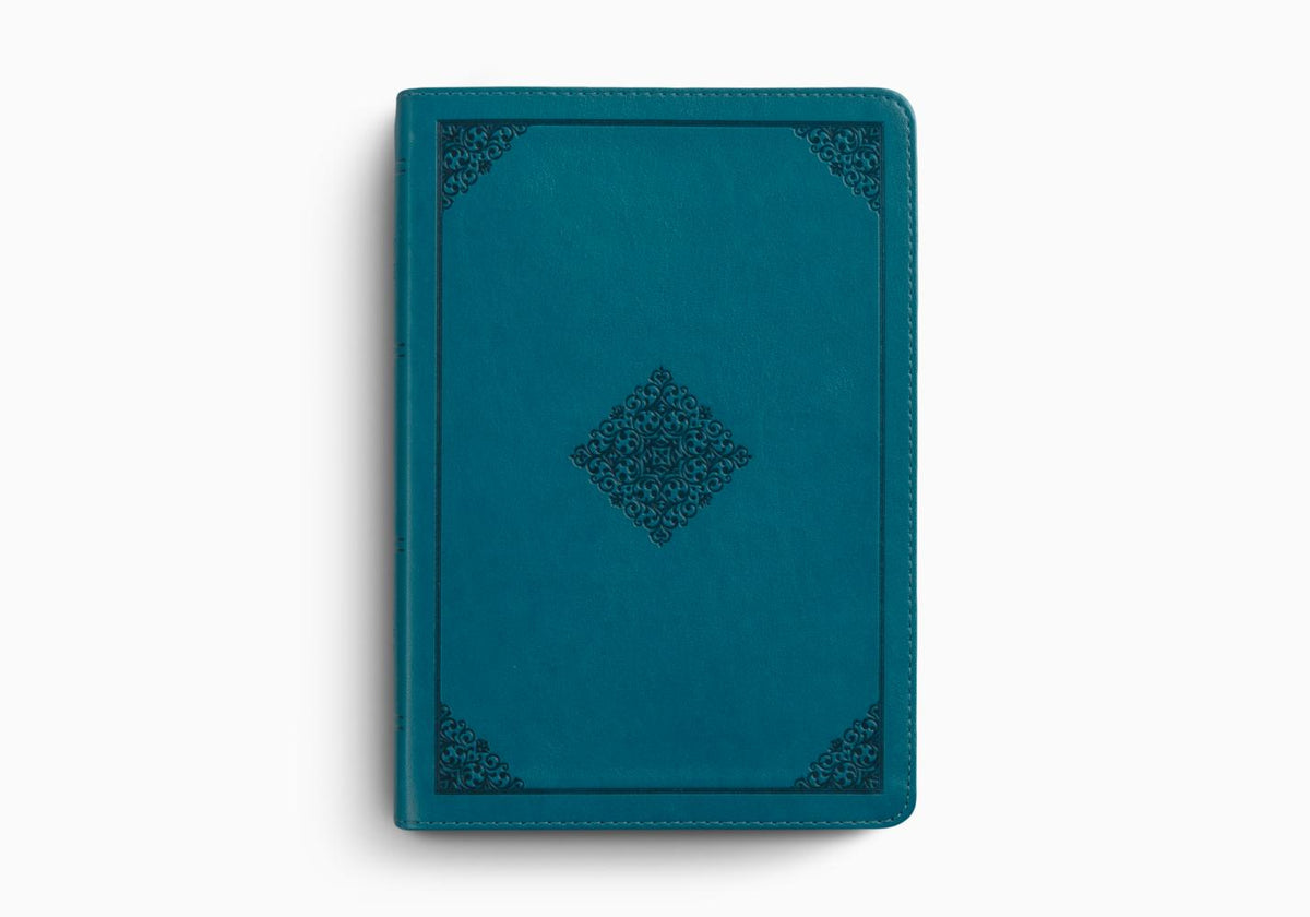 ESV Large Print Personal Size Bible, Red Letter – Leather by Crossway
