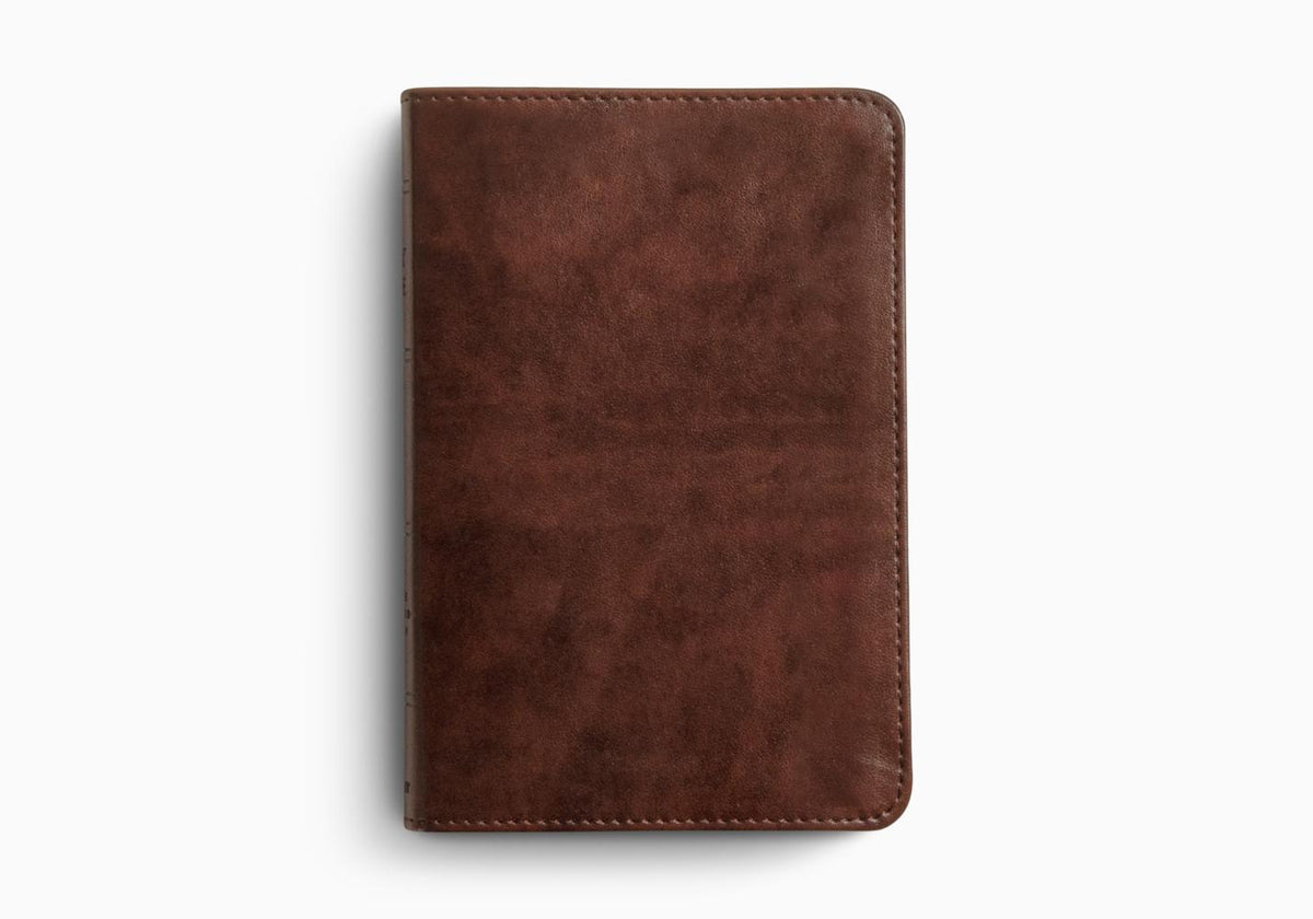 ESV Compact Bible, Red Letter – Leather by Crossway