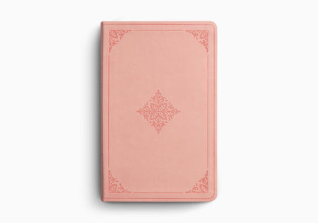 ESV Large Print Value Thinline Bible (Blush Rose) by Crossway