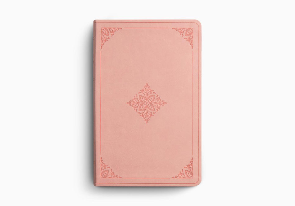 ESV Large Print Value Thinline Bible (Blush Rose) by Crossway