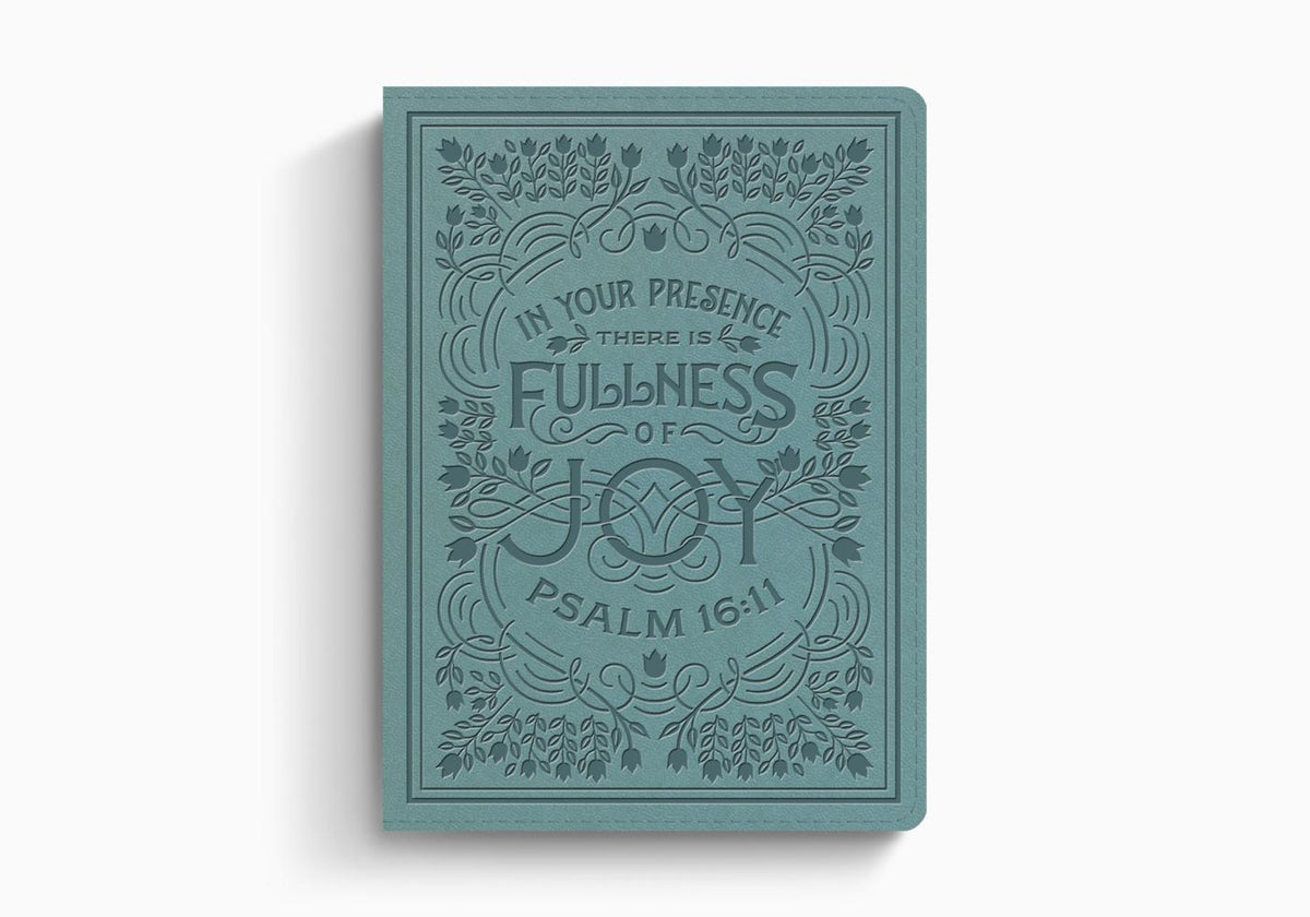 ESV Single Column Journaling Bible – Leather by Crossway