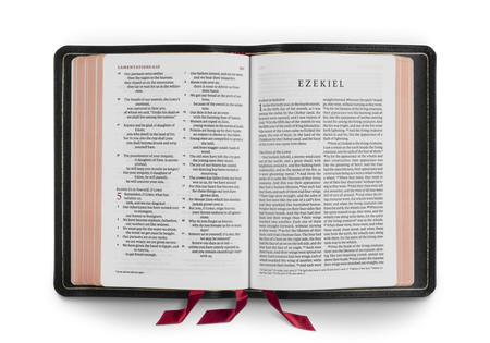 ESV Heirloom Bible, Alpha: Personal Size Edition – Leather (979-8-8749-0442-5), Goatskin, Black by Crossway, product view 2