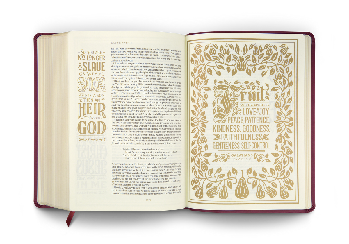 ESV Illuminated™ Bible, Art Journaling Edition by Crossway, product view 8